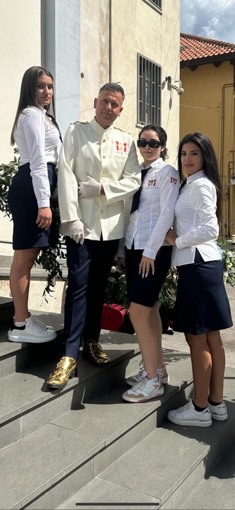 servizio sorbetto per comunione in Campania con carretto elegante